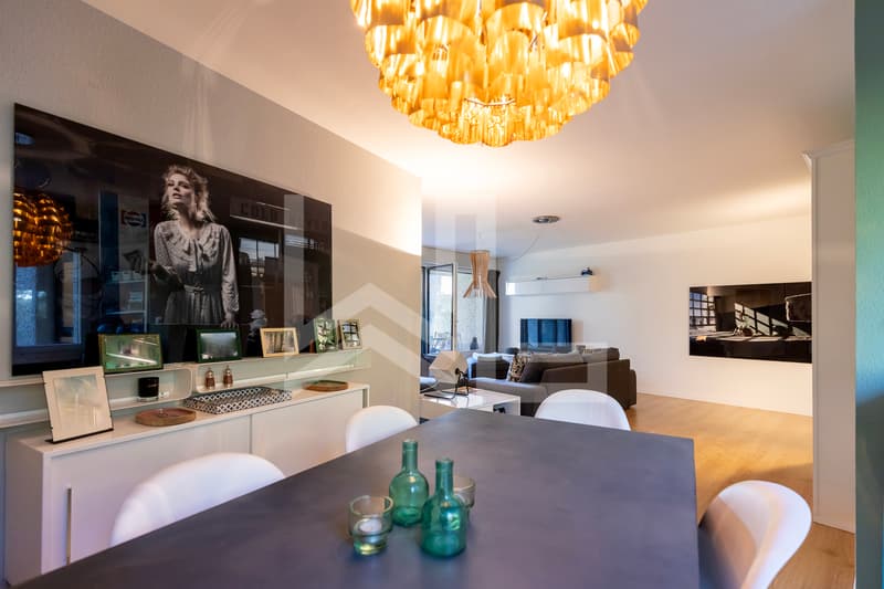 Appartement traversant avec jardin commun à 2 pas de la gare (5)