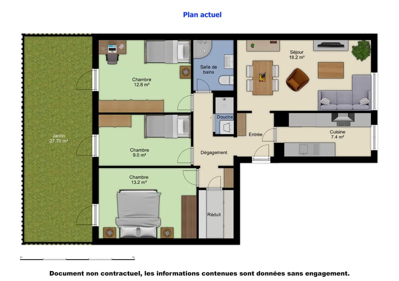 Appartement de 5 pièces en rez-de-jardin à réinventer selon vos envies (7)