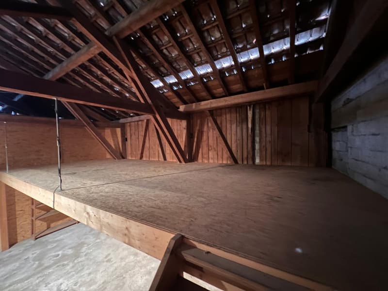 wooden walls, wooden ceiling, wooden floor, wooden stairs, unfinished