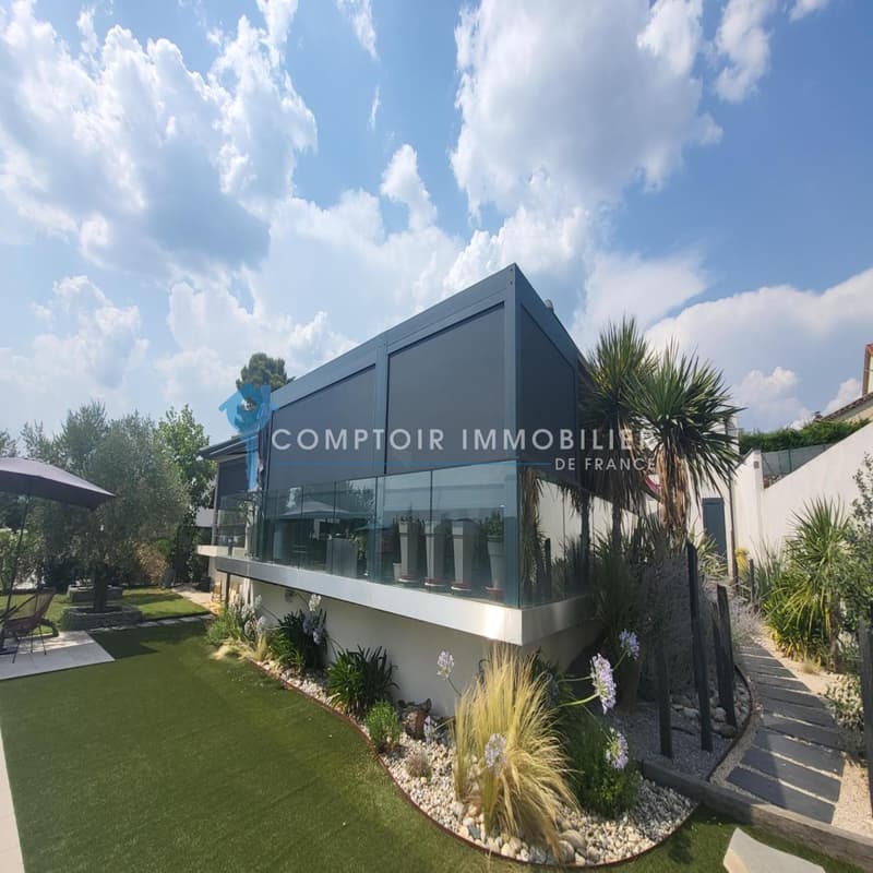 FRANCE: Magnifique villa contemporaine en viager occupé avec rente. (6)