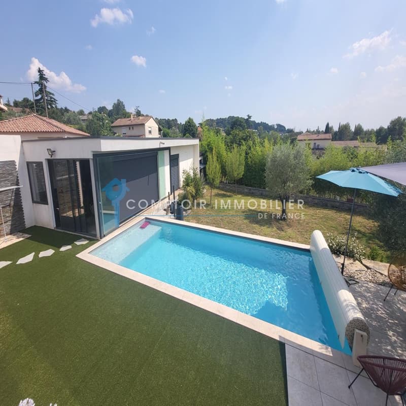 FRANCE: Magnifique villa contemporaine en viager occupé avec rente. (2)