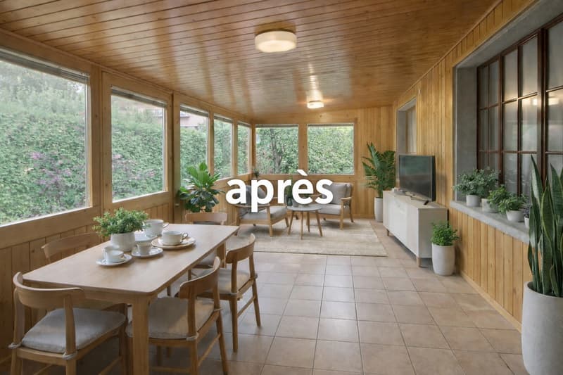 Très grande maison individuelle à Cugy en viager semi occupé sans rente (7)