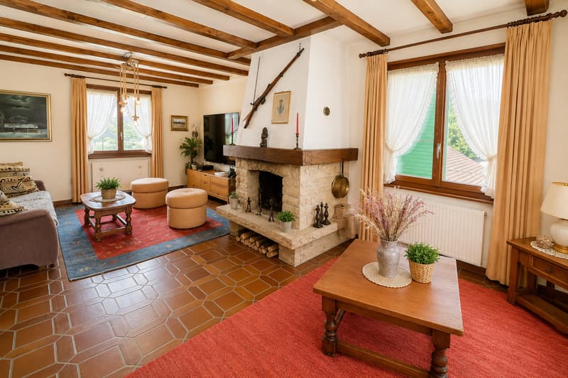 Magnifique maison individuelle en viager occupé sans rente avec vue sur le Jura (11)