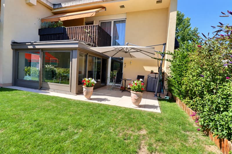 Magnifique appartement en rez de jardin vue dégagée sur la campagne en viager occupé sans rente (2)
