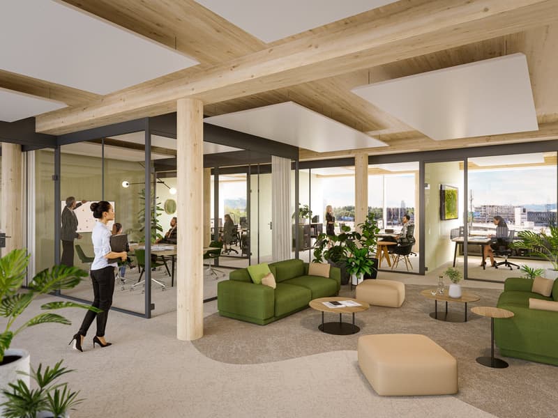 Ihre neue Bürofläche im innovativen Holz-Hybridgebäude? (2)