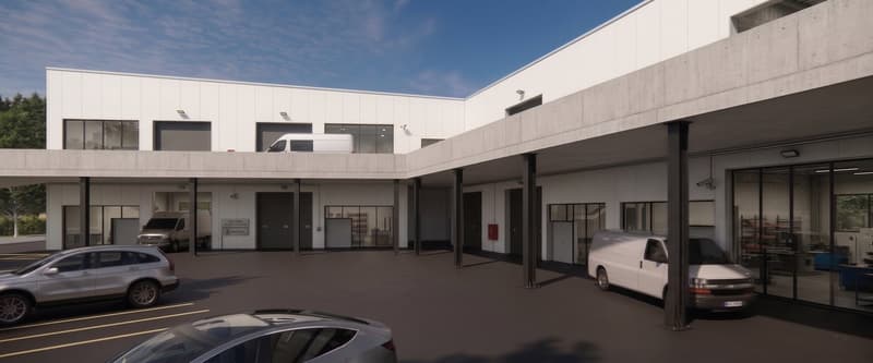 Nouvelles surfaces industrielles dès 150m2 à Moudon (5)