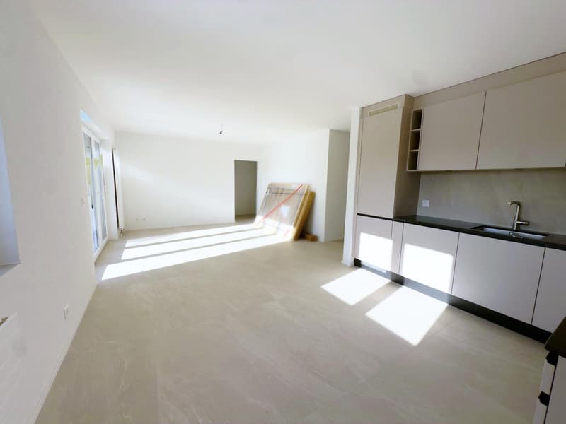 3.5 pièces avec 150m2 de jardin entièrement rénové à Fétigny (2)