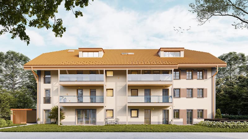 Nouvelle construction au coeur de Lully, 2.5 pièces spacieux (2)