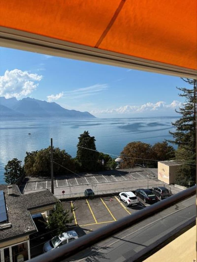 Magnifique 3.5 pièces meublé avec vue lac panoramique à Territet (5)