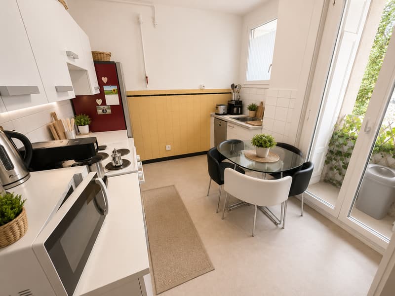 Magnifique 3.5 pièces avec balcon dans un quartier prisé de Fribourg (6)