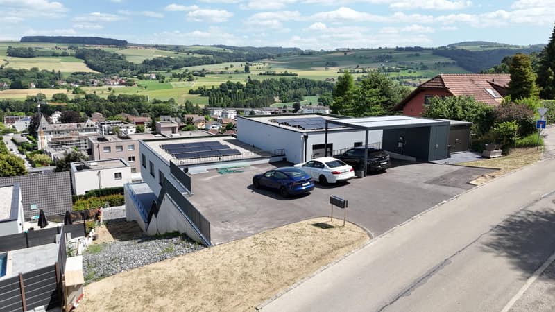 Villa jumelle contemporaine de 180 m² à Lucens - incroyable vue dégagée (5)