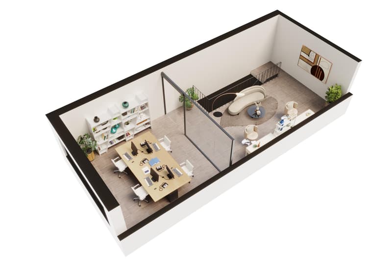 Atelier, bureau ou dépôt - surface modulable à louer à Domdidier (8)