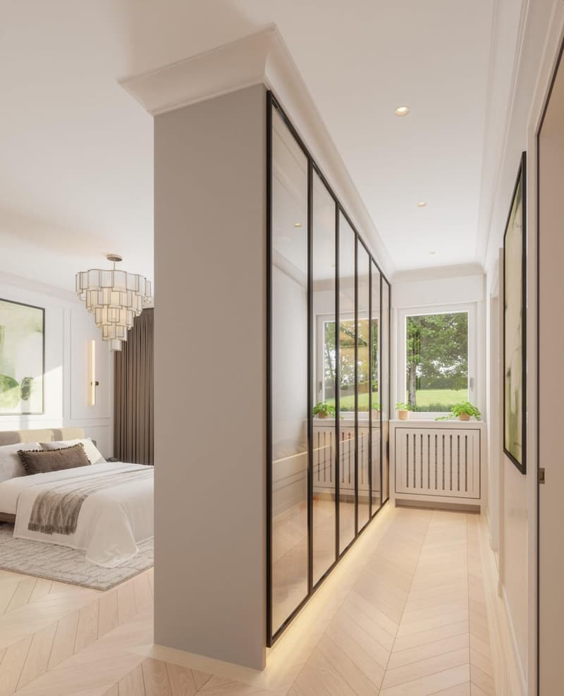 Suite Valéria - appartement d'exception de 6 pièces avec loggia, véranda et volumes généreux (9)