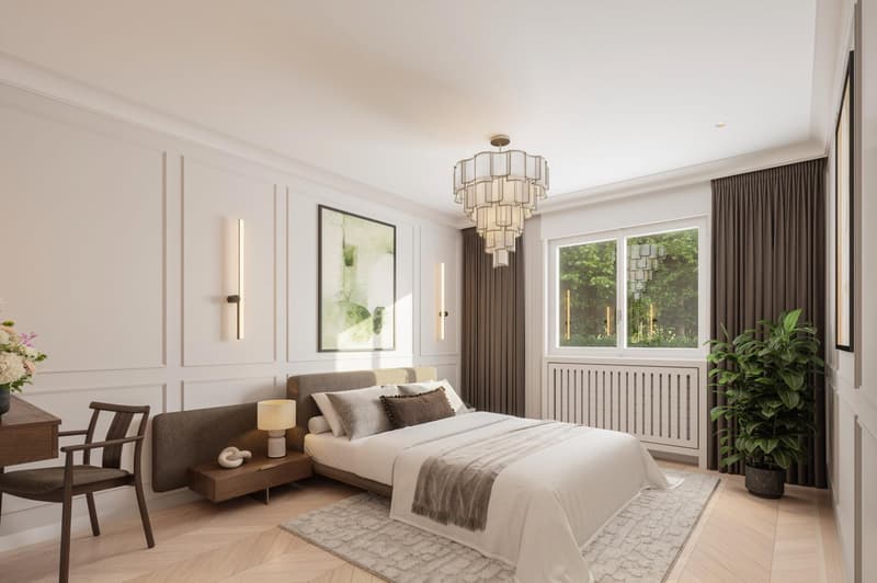 Suite Valéria - appartement d'exception de 6 pièces avec loggia, véranda et volumes généreux (8)