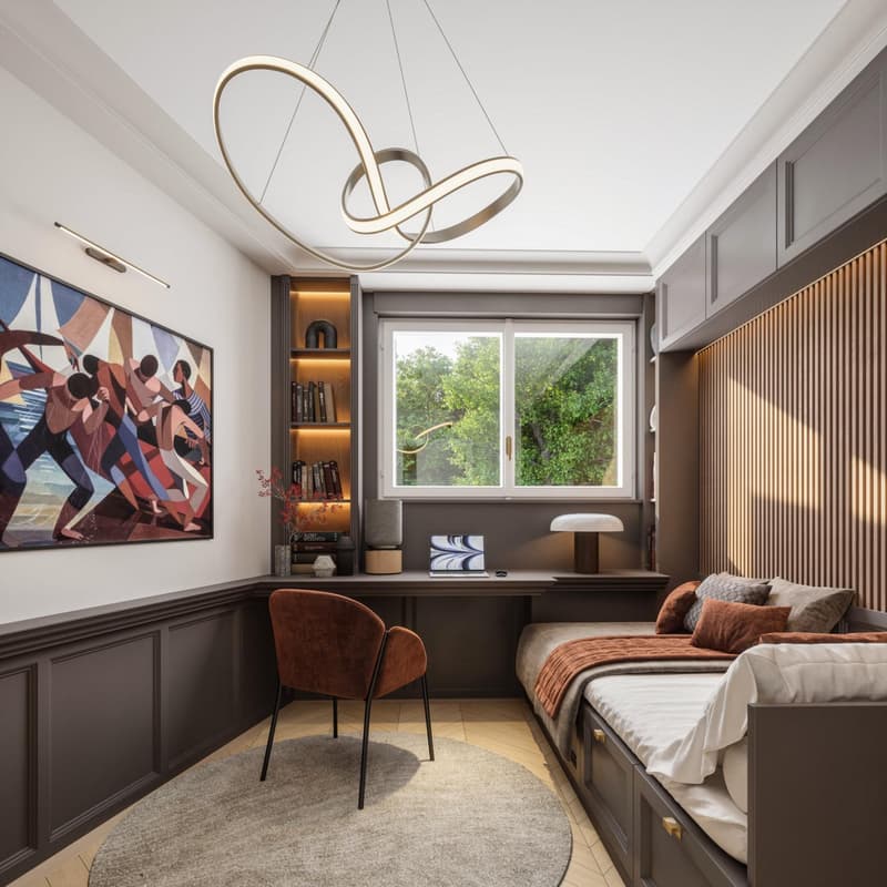 Épalinges : Suite Victoria, appartement raffiné avec loggia (12)