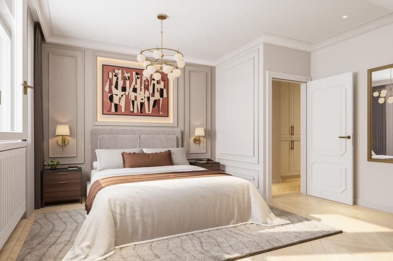 Épalinges : Suite Victoria, appartement raffiné avec loggia (5)