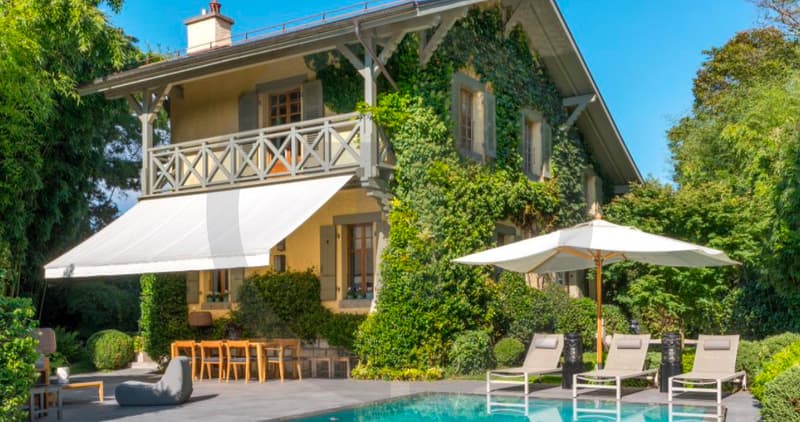 Luxueuse maison individuelle à vendre à Vésenaz avec superbe piscine (2)