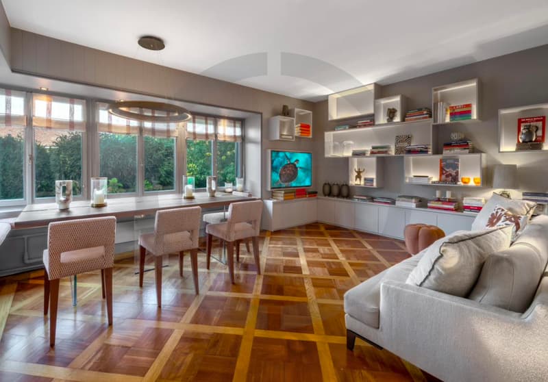 Luxueuse maison individuelle à vendre à Vésenaz avec superbe piscine (6)