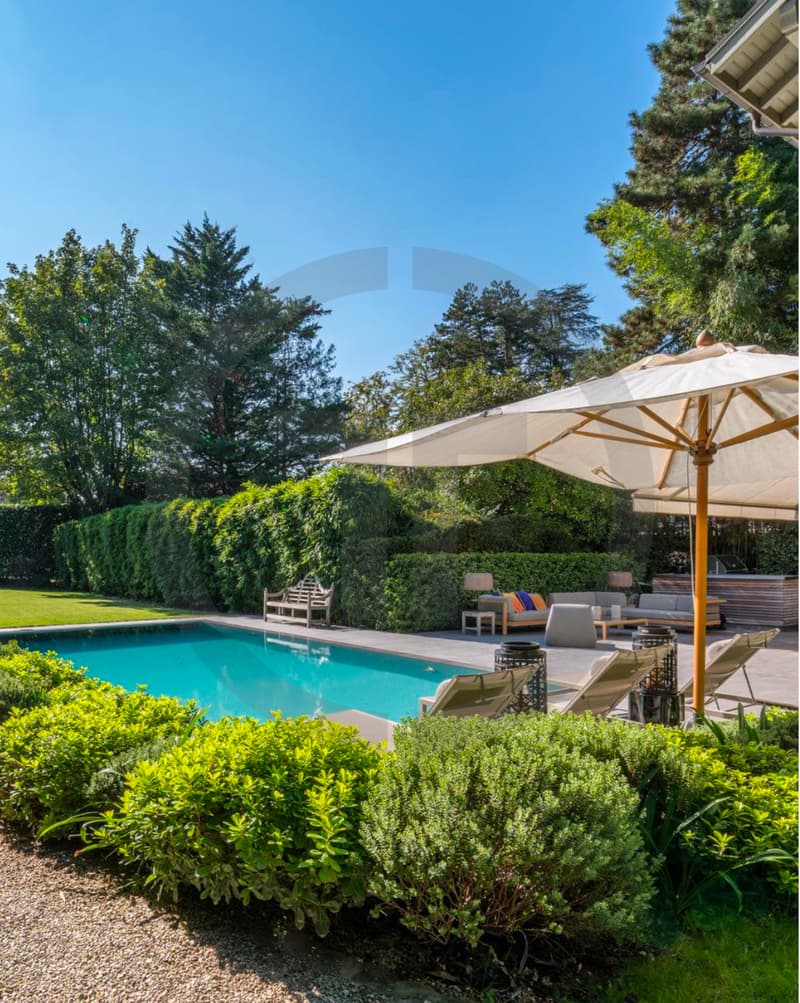 Luxueuse maison individuelle à vendre à Vésenaz avec superbe piscine (13)