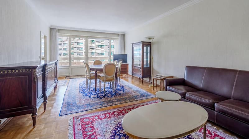En exclusivité - Appartement traversant lumineux avec vue dégagée au coeur de Genève (9)