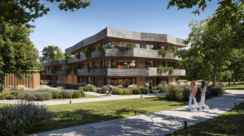 APPARTEMENT NEUF ENTOURÉ DE VERDURE (2)