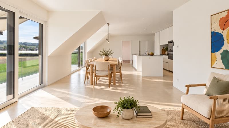 Spacieux 5,5 pièces familial avec vue dégagée à Cudrefin (4)
