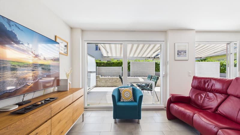 Beau 3,5 pces avec 75m2 d’extérieur sur Les Terrasses de l’Ardève (1)