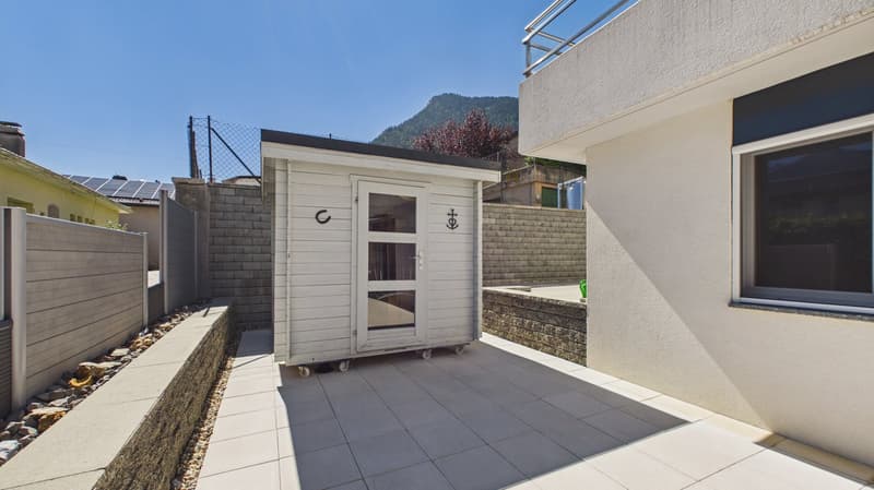 Beau 3,5 pces avec 75m2 d’extérieur sur Les Terrasses de l’Ardève (11)