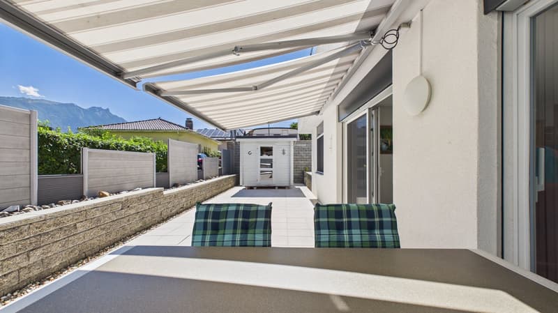 Beau 3,5 pces avec 75m2 d’extérieur sur Les Terrasses de l’Ardève (10)