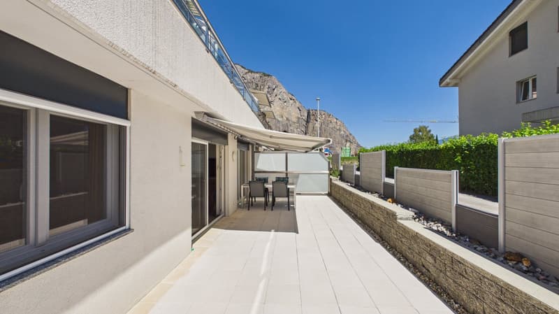 Beau 3,5 pces avec 75m2 d’extérieur sur Les Terrasses de l’Ardève (12)