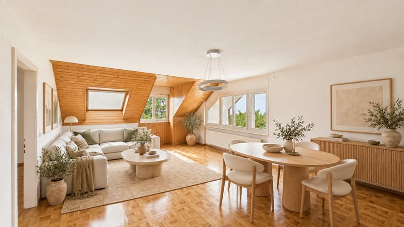 Dernier étage appartement de 3,5 pièces avec ascenseur à St Légier la Chiésaz (2)