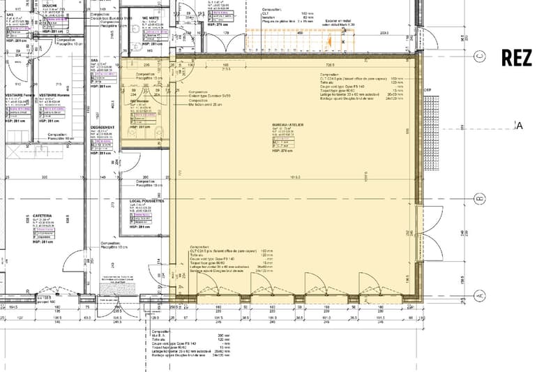 Atelier artisanal de 110 m2 au rez-de-chaussée d'un immeuble neuf (6)