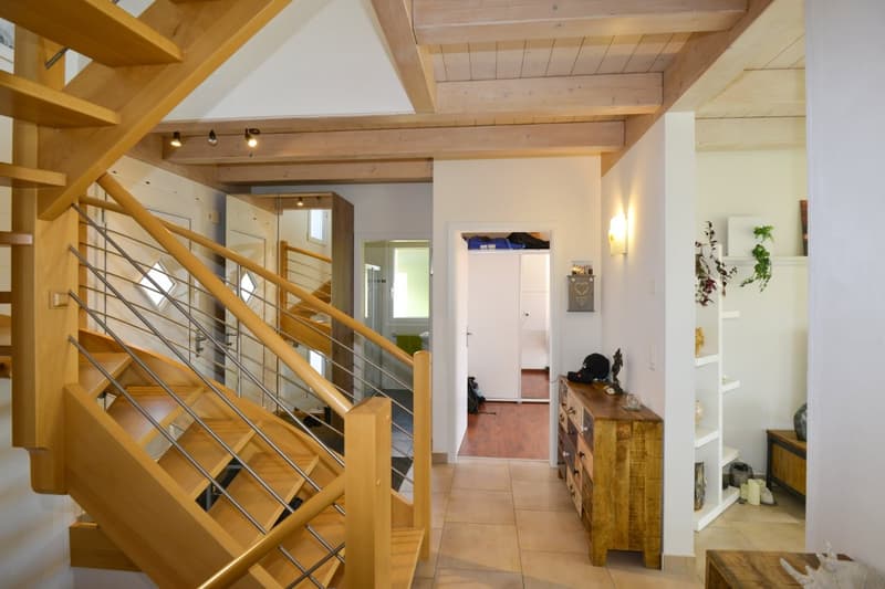 Magnifique villa individuelle avec vue panoramique et imprenable sur les Alpes (18)
