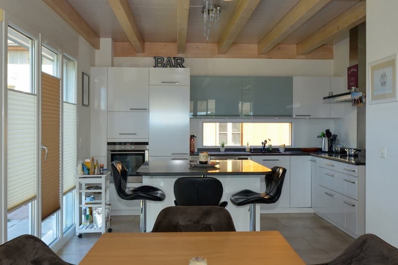 Magnifique villa individuelle avec vue panoramique et imprenable sur les Alpes (17)