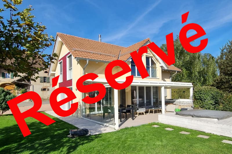 Magnifique villa individuelle avec vue panoramique et imprenable sur les Alpes (1)