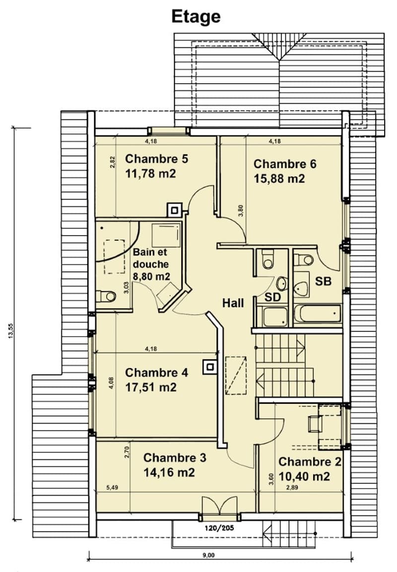 Magnifique et spacieuse villa de 7.5 pièces avec piscine (20)