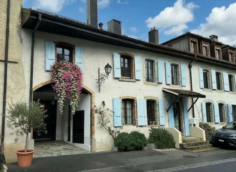 APPARTEMENT EN TRIPLEX DANS UNE BELLE MAISON VIGNERONNE (2)