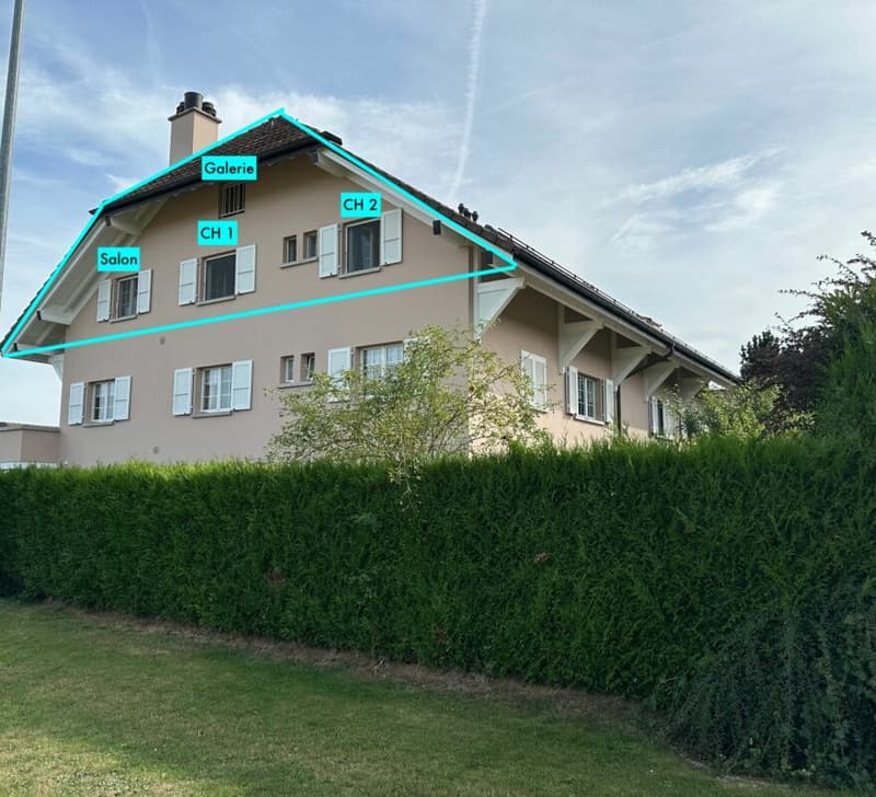 APPARTEMENT EN DUPLEX DE 5 PIÈCES AVEC BALCON ET PLACES DE PARC INTÉRIEURE ET EXTÉRIEURE (19)