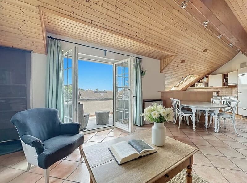APPARTEMENT EN DUPLEX DE 5 PIÈCES AVEC BALCON ET PLACES DE PARC INTÉRIEURE ET EXTÉRIEURE (1)