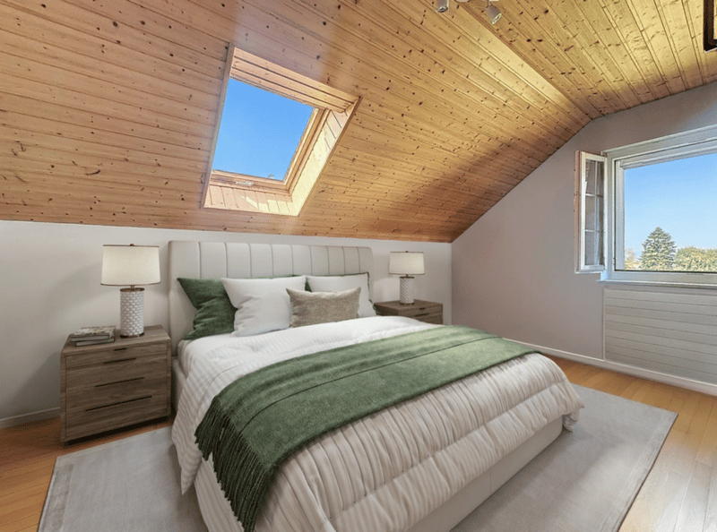 APPARTEMENT EN DUPLEX DE 5 PIÈCES AVEC BALCON ET PLACES DE PARC INTÉRIEURE ET EXTÉRIEURE (12)