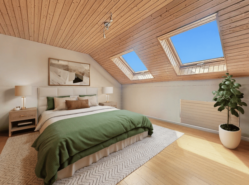 APPARTEMENT EN DUPLEX DE 5 PIÈCES AVEC BALCON ET PLACES DE PARC INTÉRIEURE ET EXTÉRIEURE (13)