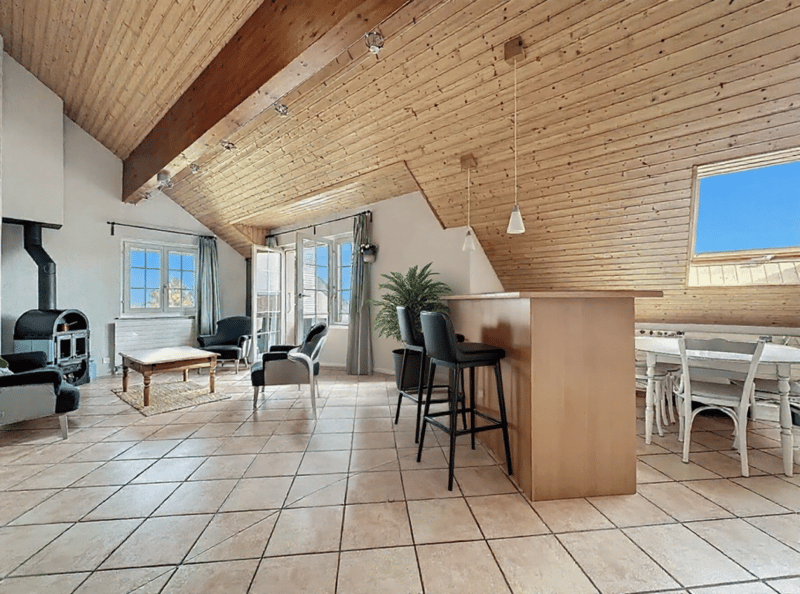 APPARTEMENT EN DUPLEX DE 5 PIÈCES AVEC BALCON ET PLACES DE PARC INTÉRIEURE ET EXTÉRIEURE (8)