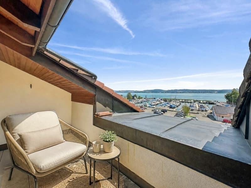 LUXUEUX APPARTEMENT AVEC VUE SUR LE LAC ET TOUT PROCHE DU PORT DE PLAISANCE (13)