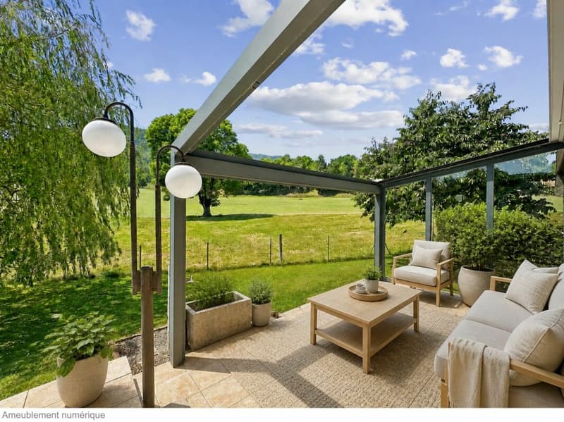 VILLA INDIVIDUELLE DE PLAIN-PIED EN BORDURE DE ZONE AGRICOLE AVEC UN RUISSEAU (7)