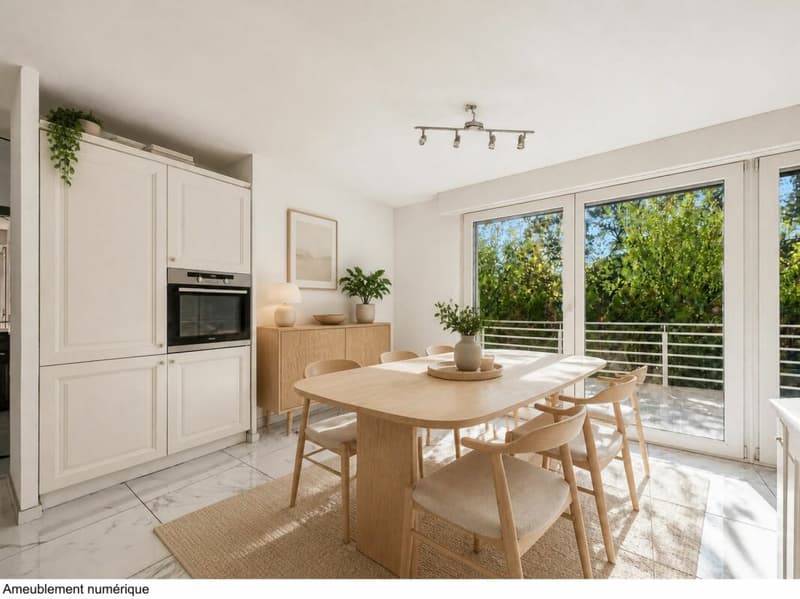 APPARTEMENT DE 3,5 PIÈCES DE 97 M2 AVEC TERRASSE ET 2 PLACES DE PARC. (5)