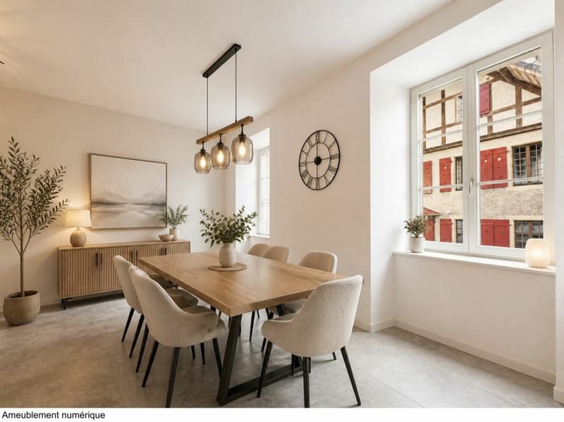 APPARTEMENT DE 3,5 PIÈCES AU COEUR DU VILLAGE (5)
