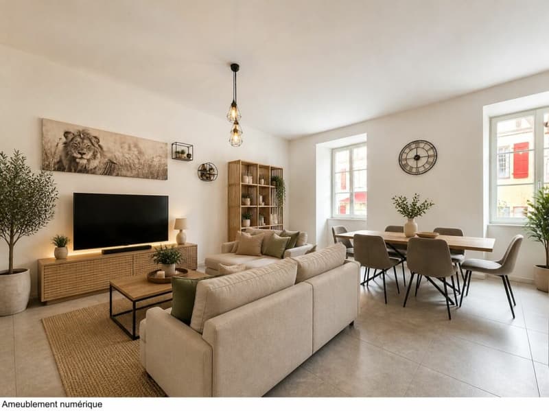 APPARTEMENT DE 3,5 PIÈCES AU COEUR DU VILLAGE (1)