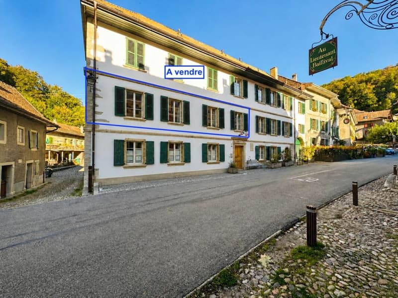 APPARTEMENT DE 3,5 PIÈCES AU COEUR DU VILLAGE (2)