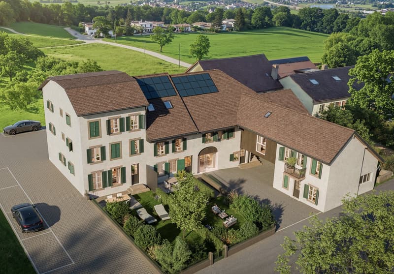 Promotion Les Vergers de Chamblon - 6 Magnifiques appartements avec terrasses et jardins privatifs (3)