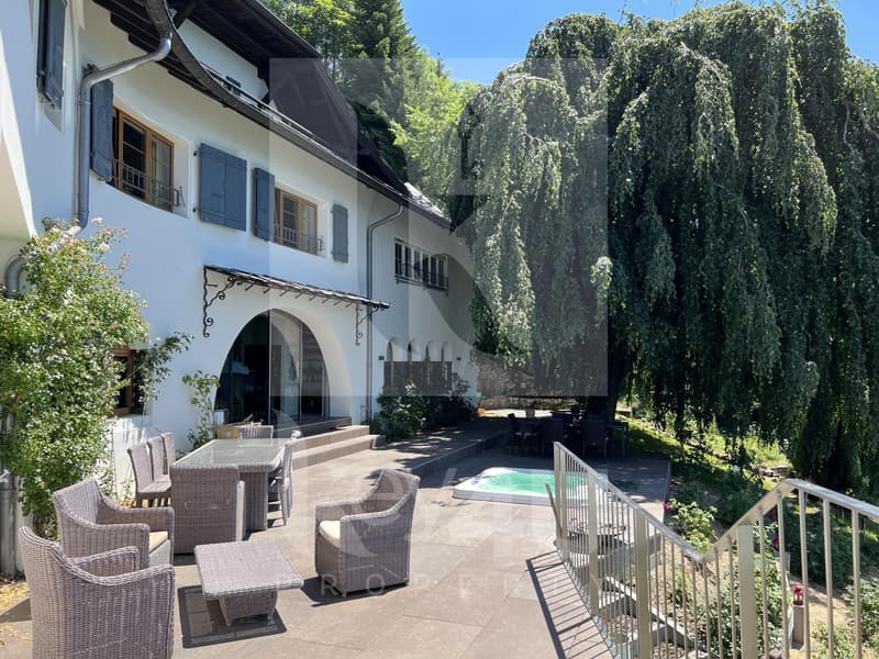 Atypique propriété vue panoramique Alpes & Lac | homegate.ch